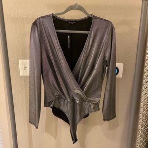 Metallic bodysuit